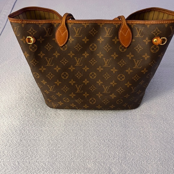 Louis Vuitton Neverfull MM Tote with wallet, organizer and non branded duster - Picture 3 of 15